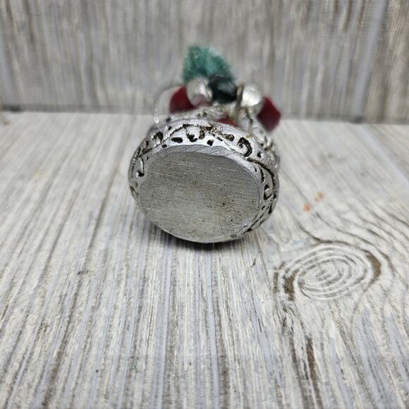 Pam Schifferl‎ Santa Claus W/ Bottle Brush Tree Midwest Cannon Falls 3" Ornament - Picture 7 of 8